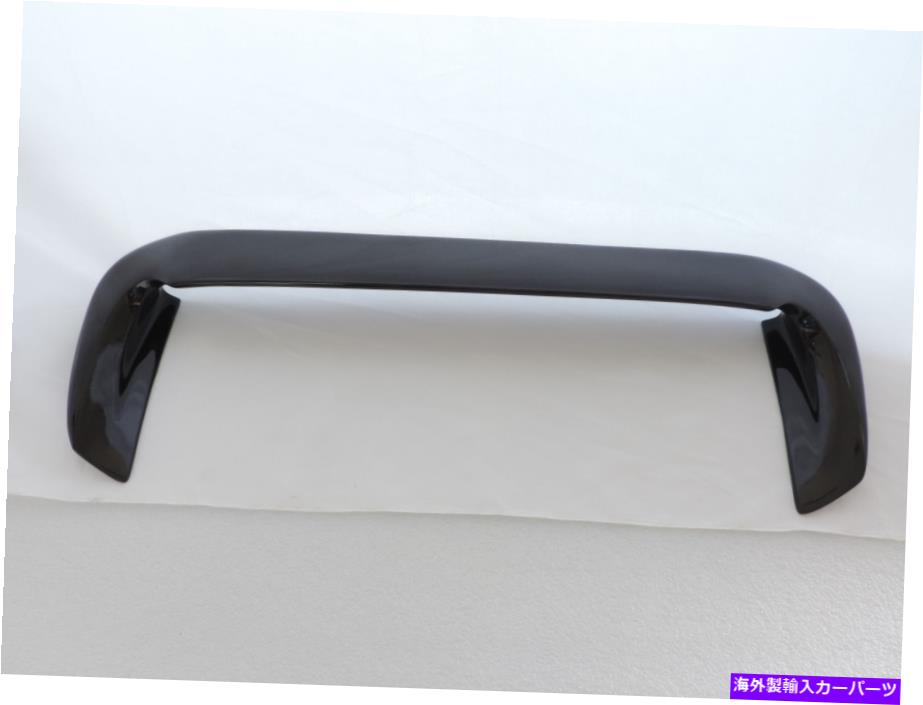 フードベントトリム グロスブラックファイバーフードスクープベントカバーフィット?2015-2018?スバルWRX STI 4DRセダン Gloss Black Fiber Hood Scoop Vent Cover Fit~2015-2018~Subaru WRX STI 4DR Sedan【並行輸入品】