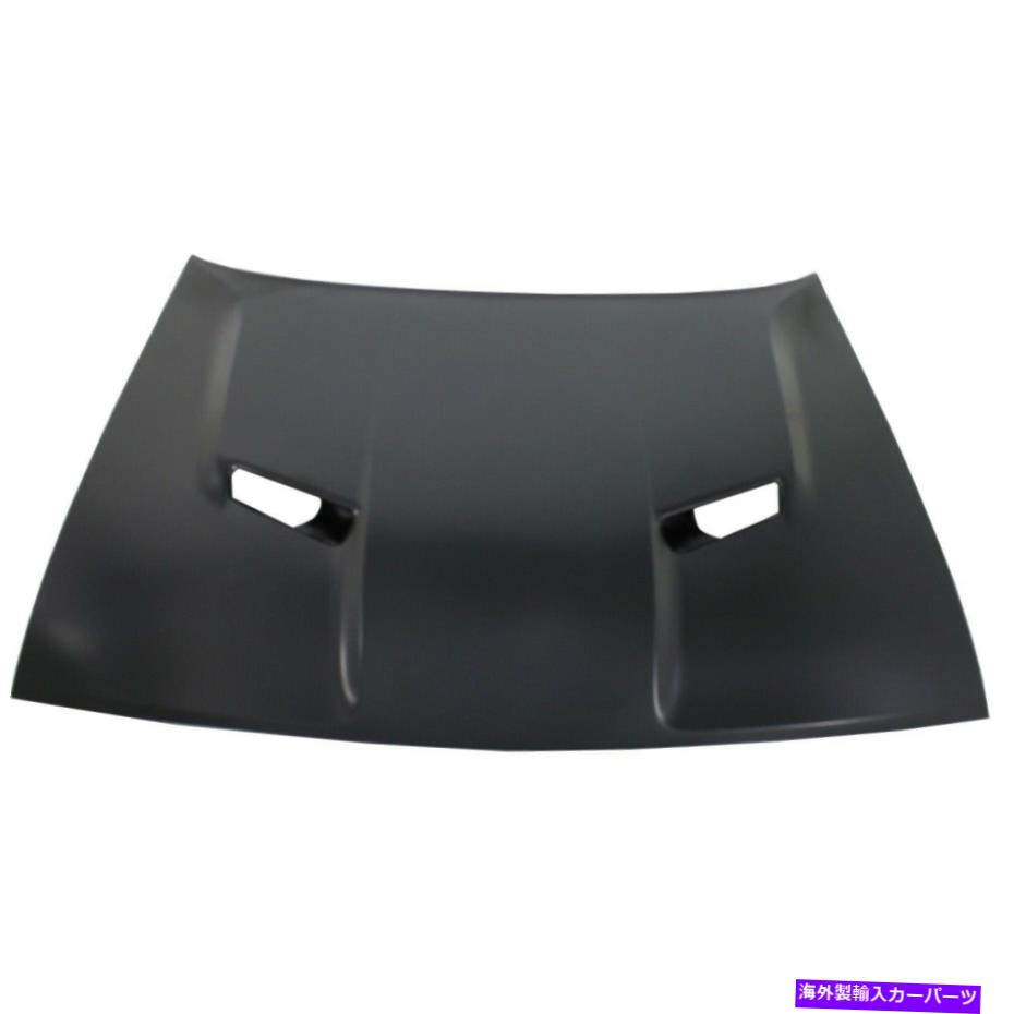 フードベントトリム Dodge Challenger CH1230308C 68259670AA用のCAPAフードフロントパネルアルミクーペ CAPA Hood Front Panel Aluminum Coupe for Dodge Challenger CH1230308C 68259670AA【並行輸入品】