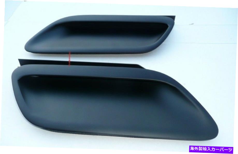 フードベントトリム 1970-74チャレンジャーR/Tフードインサートセットラリーラリーラリースクープeボディベゼル 1970-74 Challenger R/T Hood Insert Set Rallye Rally Ralley Scoop E-Body Bezel