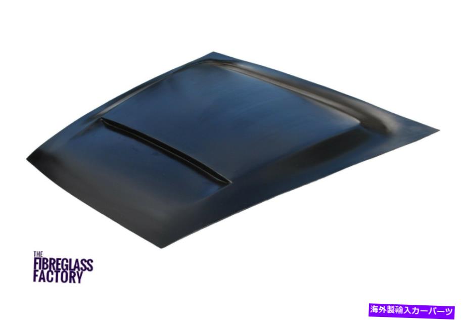 フードベントトリム スリットボスxr6 xr8ファイバーグラス付きFGバルジボンネットスクープ FG Bulge Bonnet Scoop With Slit Boss XR6 XR8 Fibreglass