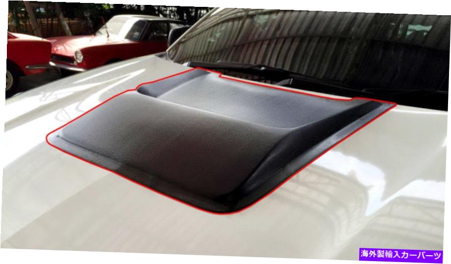 フードベントトリム MitsubishiのBonnet Scoop v.2すべての新しいTriton 2015-2017 BONNET SCOOP V.2 FOR MITSUBISHI ALL NEW TRITON 2015 - 2017