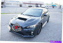 フードベントトリム VRスタイルのボンネットフード(カーボンファイバー)は15-21スバルWRX STIに適合します VR-Style Bonnet Hood ...