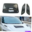 t[hxgg 3PCSjo[TJ[CʋzCt[hXN[vxg{lbgJo[ 3PCS Universal Car Decorative Air Flow Intake Hood Scoop Vent Bonnet Cover