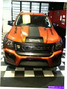フードベントトリム フォードレンジャーのフロントプライドオレンジブラックボンネットスクープカバーT6 MK2 MK3 11-20 FRONT PRIDE ORANGE BLACK BONNET SCOOP COVER FOR FORD RANGER T6 MK2 MK3 11-20