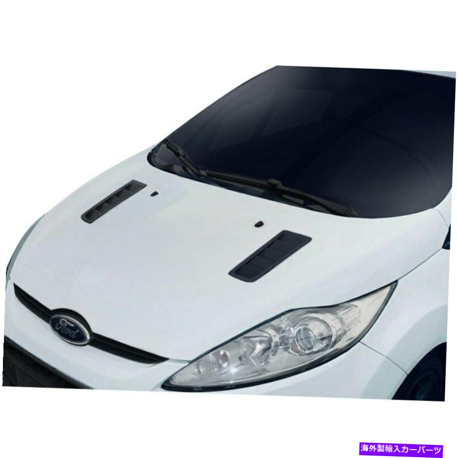 フードベントトリム Duraflex Race Style Fiber Glass Hood Louver Vents Preanded Duraflex Race Style Fiberglass Hood Louver Vents Unpainted