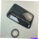 フードベントトリム カーボンファイバールックカーの装飾フードスクープエアフローインテークベントカバー付きテープ付きベントカバー Carbon Fiber Look Car Decoration Hood Scoop Air Flow Intake Vent Cover w/Tape(2)