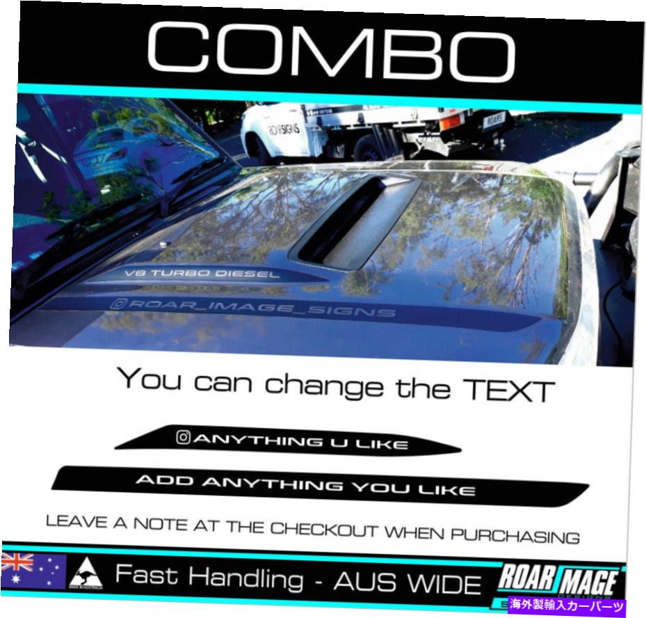 フードベントトリム AMコンボボンネットスクープストライプフィットトヨタランドクルーザー2007-2015 70 76 78 79 AM COMBO Bonnet scoop STRIPES Fit TOYOTA Landcruiser 2007-2015 70 76 78 79