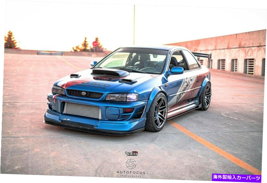 フードベントトリム RPG Subaru Impreza Hood Vent FRP誘導スクープ97-01 GC8 GF8 STI WRX 2.5RS RPG Subaru Impreza Hood Vent FRP Induction Scoop for 97-01 GC8 GF8 STi WRX 2.5RS