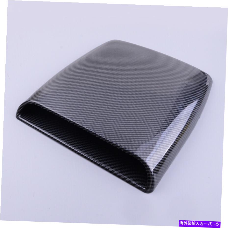 フードベントトリム 車3Dシミュレーションエアフロー装飾吸気フードスクープボンネットベントカバー Car 3D Simulation Air Flow Decorative Intake Hood Scoop Bonnet Vent Cover