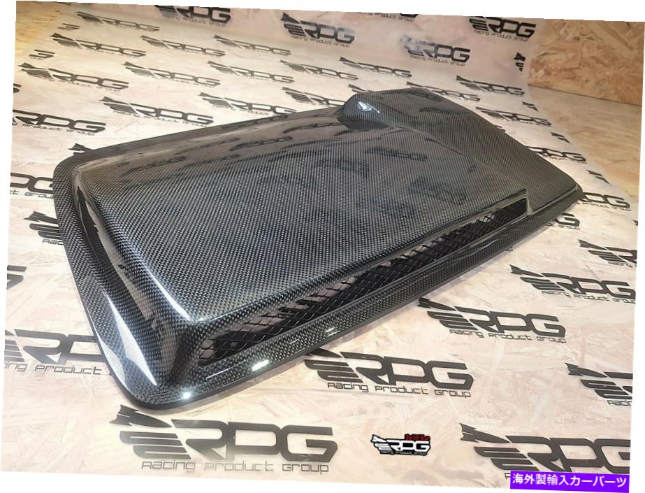 フードベントトリム RPG AR 2ステージカーボンフードスクープ97-01 Subaru Impreza WRX STI GC8 GF8 RPG AR 2 Stage Carbon Hood Scoop for 97-01 Subaru Impreza WRX STi GC8 GF8