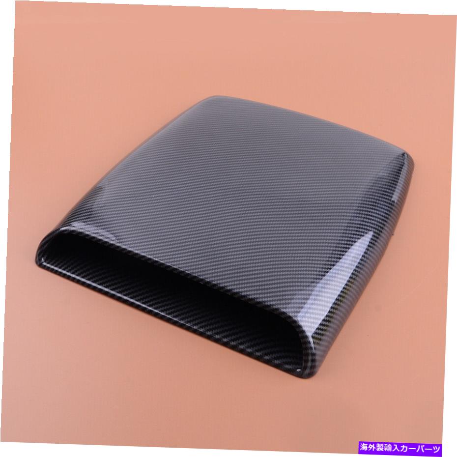 フードベントトリム ユニバーサルABSフロントレーススタイルエアベントフードスクープ Universal ABS Front Racing Style Air Vent Hood Scoop