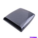 フードベントトリム ユニバーサルABSカーエアフロー吸気フードスクープターボボンネットベントカバー Universal ABS Car Air Flow Intake Hood Scoop Turbo Bonnet Vent Cover