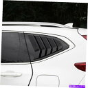 ウィンドウルーバー 2PCSカーリアウィンドウシャッタールーバーブラインドカバ ートリムホンダCR-V 2017-20 2Pcs Car Rear Window Shutters Louvers Blinds Cover Trim For Honda CR-V 2017-20