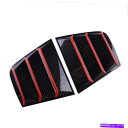 ウィンドウルーバー サイドウィンドウルーバーエアベントスクープカバートリムダッジチャージャー2011-21 Side Window Louvers Air Vent Scoop Cover Trim Fit For Dodge Charger 2011-21(2)