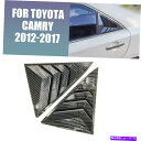 ウィンドウルーバー 2PCS ABSリアウィンドウルーバーシャ??ッターカバー2012-2017トヨタカムリアクセサリー 2Pcs ABS Rear Window Louver Shutter Cover For 2012-2017 Toyota Camry Accessories