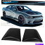 ɥ롼С եå11-22å㡼㡼V4륹ץɥ롼ССޥåȥ֥åpp Fits 11-22 Dodge Charger V4 Style Window Scoop Side Louver Cover Matte Black PP