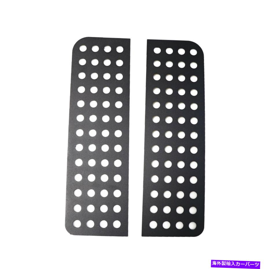 ウィンドウルーバー ジープラングラーJK JKU 2007-2017のリアカードアトライアングルガラスカバートリム Rear Car Door Triangle Glass Cover Trim For Jeep Wrangler JK JKU 2007-2017