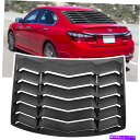 ウィンドウルーバー ホンダアコードセダンのリアウィンドウルーバーカバー2013-2017フロントガラス日陰 Rear Window Louver Cover for Honda Accord Sedan 2013-2017 Windshield Sun Shade(2)