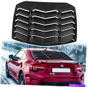 ウィンドウルーバー リアウィンドウルーバー2012-2020スバルブルツサイオンFR-Sトヨタ86(マットブラック) Rear Window Louver for 2012-2020 Subaru BRZ Scion FR-S Toyota 86 (Matte Black)(2)
