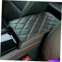 R\[{bNX J[A[XgpbhJo[Z^[R\[{bNXPUU[NbV}bgbhANZT[ Car Armrest Pad Cover Center Console Box PU Leather Cushion Mat Red Accessories