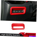 R\[{bNX g^RAV4 2019-2021 ABSbhXCb`wbhCg{^t[Jo[g1PC For Toyota RAV4 2019-2021 ABS Red Switch Headlight Button Frame Cover Trim 1pc