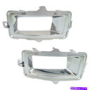 フォグライト 2014-2015のフォグライトトリムセットChevy Silverado 1500左と右のChrome2PC Fog Light Trim Set For 2014-2015 Chevy Silverado 1500 Left and Right Chrome 2Pc