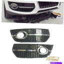 フォグライト Chrome S-Lineスタイルのフォグライトカバーグリル2009-2011 VW Audi Q5のグリル CHROME S-LINE STYLE FOG LIGHT COVER GRILLS Grill For 2009-2011 VW Audi Q5(2)