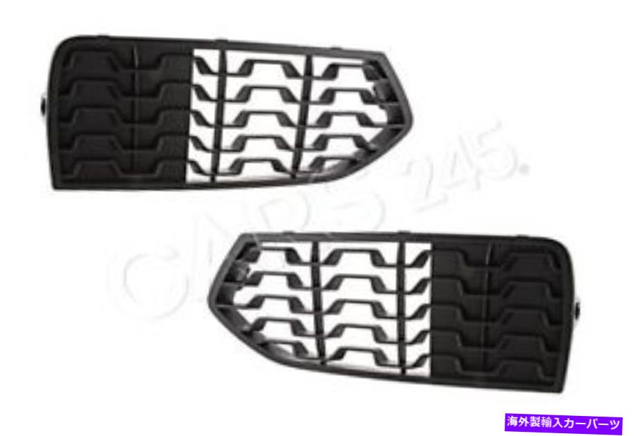 フォグライト 本物のフロントバンパーMフォグライトグリルペアBMW F22 F23 2012-2017 Genuine Front Bumper M Fog Light Grilles PAIR BMW F22 F23 2012-2017【並行輸入品】