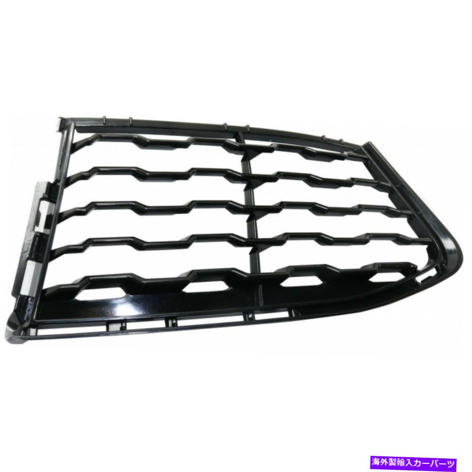 フォグライト BMW M760I XDRIVEフォグライトカバー2017 2018アウター乗客サイドグリルベゼル用 For BMW M760i xDrive Fog Light Cover 2017 2018 Outer Passenger Side Grille Bezel【並行輸入品】