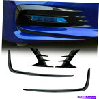 フォグライト 18-20ホンダアコードグロスフォグライトランプカバートリムガーニッシュキットの黒 BLACK FOR 18-20 HONDA ACCORD GLOSS FOG LIGHT LAMP COVER TRIM GARNISH KIT