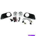 フォグライト 2011-2019のフォグライトダッジグランドキャラバンフロント左と右のセット2 Fog Light For 2011-2019 Dodge Gr...