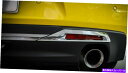 フォグライト シボレーカマロアクセサリーのクロムリアバンパートリムフォグライトカバートリム Chrome Rear Bumper Trim Fog Light Cover Trim for Chevrolet Camaro Accessories(2)