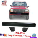 フォグライト 1984年から1996年のジープチェロキーのフロントバンパー&エンドキャップテクスチャの左と右側 Front Bumper & End Cap T...