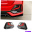 ե饤 ۥӥåϥåХå2016-2021֥å +åɥꥢե饤ȥץե졼५С For Honda Civic Hatchback 2016-2021 Black + Red Rear Fog Light Lamp Frame Cover