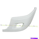 フォグライト Freightliner Cascadia Bumper Endカバー塗装された白い光灯の穴が残っている Freightliner Cascadia Bumper End Cover Painted White Left With Fog Light Hole(2)
