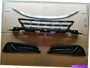 フォグライト 4PC SET 2013-2015 CIVIC 4DR 1.8L下部グリルクロムw/ l&hフォグライトベゼルnew 4PC Set 2013-2015 CIVIC 4dr 1.8L Lower Grille Chrome w/ L&H Fog Light Bezel NEW(2)