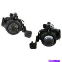 フォグライト 2008-09 Saturn Vue LH&RH Red Lineの2つのクリアレンズフォグライトのセット Set of 2 Clear Lens Fog Light For 2008-09 Saturn Vue LH & RH Red Line