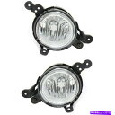 フォグライト 2つのフロント左と右のKI2593154、KI2592154 LH&RHペアのフォグランプランプセット Fog Lights Lamps Set of 2 Front Left-and-Right KI2593154, KI2592154 LH & RH Pair