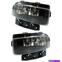 フォグライト 2005-13シボレーコルベットLH&RH CAPA W/電球の2つのクリアレンズフォグライトのセット Set of 2 Clear Lens Fog Light For 2005-13 Chevy Corvette LH & RH CAPA w/ Bulbs(2)
