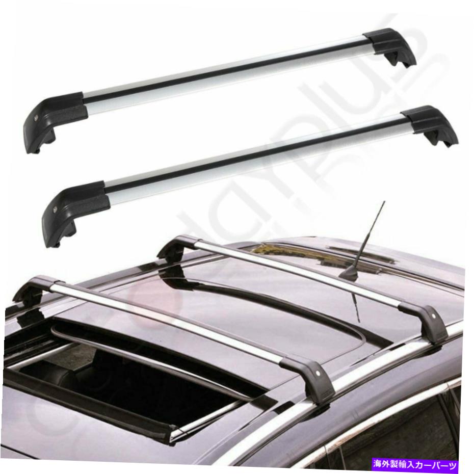 ルーフキャリア 三菱アウトランダー2015-2016スポーツ用の荷物トップルーフラッククロスバーセット Luggage Top Roof Rack Cross Bars Set For Mitsubishi Outlander 2015-2016 sport