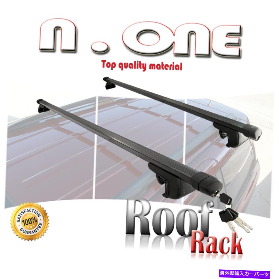 ルーフキャリア ブラックルーフトップレールラッククロスバートラベルキットw/keylock mazda mpvトリビュート BLACK ROOF TOP RAIL RACK CROSS BARS TRAVEL KIT w/KEYLOCK MAZDA MPV TRIBUTE