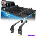 ルーフキャリア 2PCSクロスバートランクトラックベッド荷物ラックブラケットトヨタタコマ2005-2021 2Pcs Crossbar Trunk Truck Bed Luggage Rack Bracket for Toyota Tacoma 2005-2021(2)