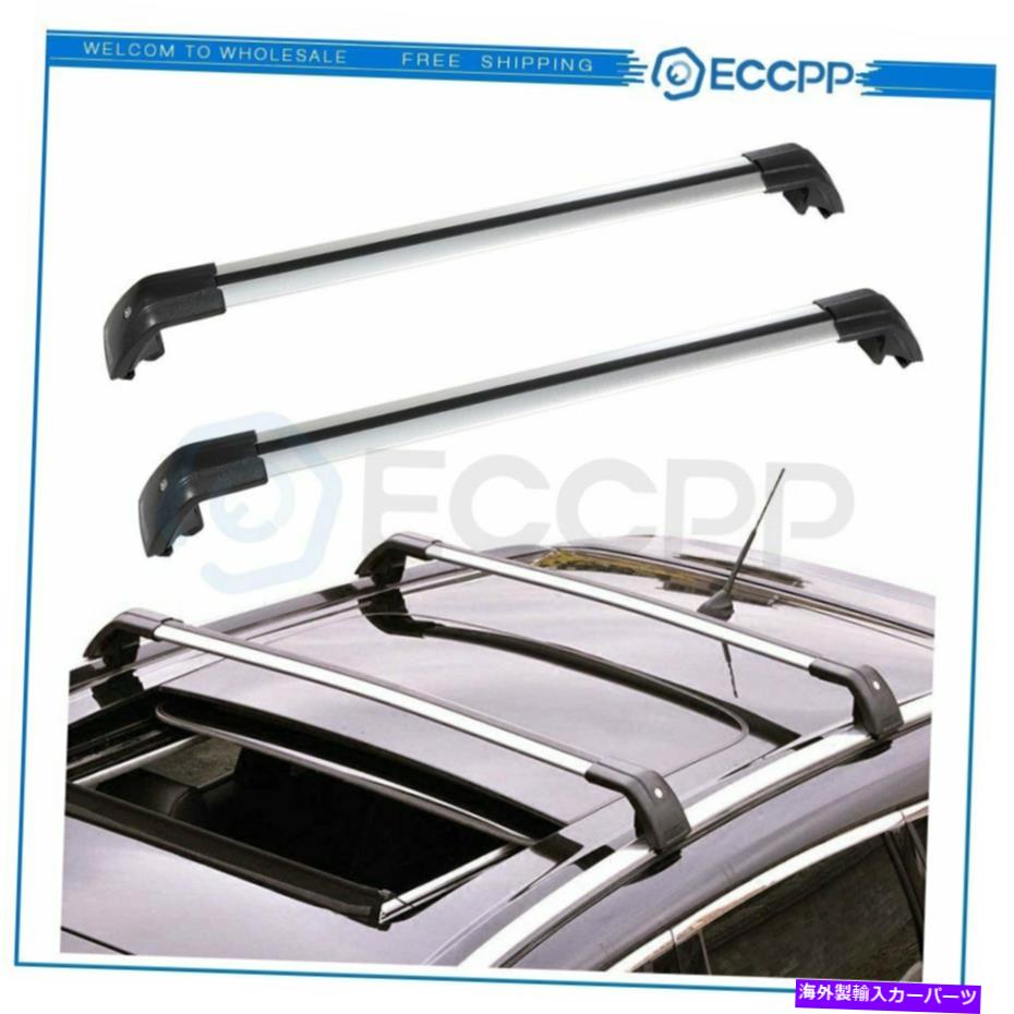 ルーフキャリア Mitsubishi Outlander 2013-2019荷物ルーフラッククロスバーセット米国在庫に適しています Fit For Mitsubishi Outlander 2013- 2019 Luggage Roof Rack Cross Bar Set US STOCK
