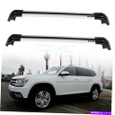 ルーフキャリア 2018年のルーフラッククロスバーフォルクスワーゲンアトラス2.0L 3.6Lトップ荷物キャリア Roof Rack Cross Bars For 2018 Volkswagen Atlas 2.0L 3.6L Top Luggage Carrier