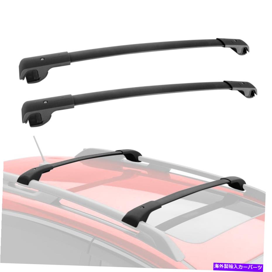 ルーフキャリア 2xルーフラッククロスバー2012-2019 Subaru Imprezaアルミニウム合金のクロスバー 2X Roof Rack Cross Bars Crossbars for 2012-2019 Subaru Impreza Aluminum Alloy【並行輸入品】