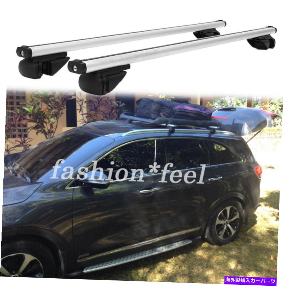 ルーフキャリア Kia Sorento SUV CAR ROUF RACK CROSS BAR SIDE RALGAGE CARRY CARGO LOCK用 For KIA Sorento SUV Car Roof Rack Cross Bar Side Rail Luggage Carrier Cargo Lock