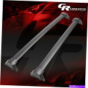 ルーフキャリア 17-19ホンダCRV CR-Vのためのアルミニウムルーフ鉄道ラッククロスバー荷物キャリア PAIR ALUMINUM ROOF RAIL RACK CROSS BAR BAGGAGE CARRIER FOR 17-19 HONDA CRV CR-V(2)