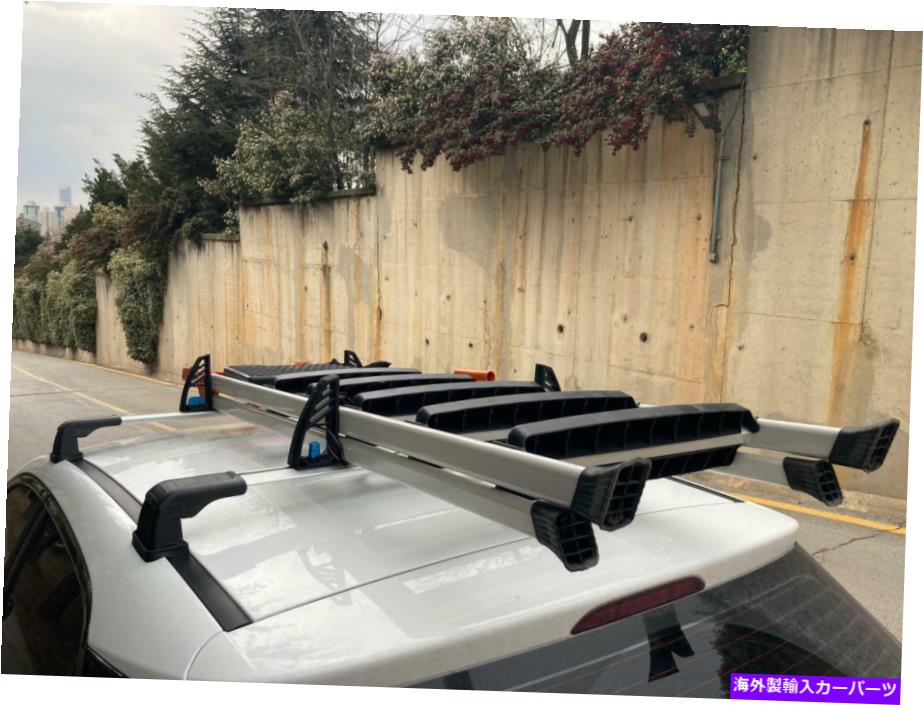 ルーフキャリア ルーフラックと荷重は、ジープレネゲード2014シルバーのためのはしごの傾きを止めます Roof Rack and Load Stops Ladder Tilt For Jeep Renegade 2014 Silver