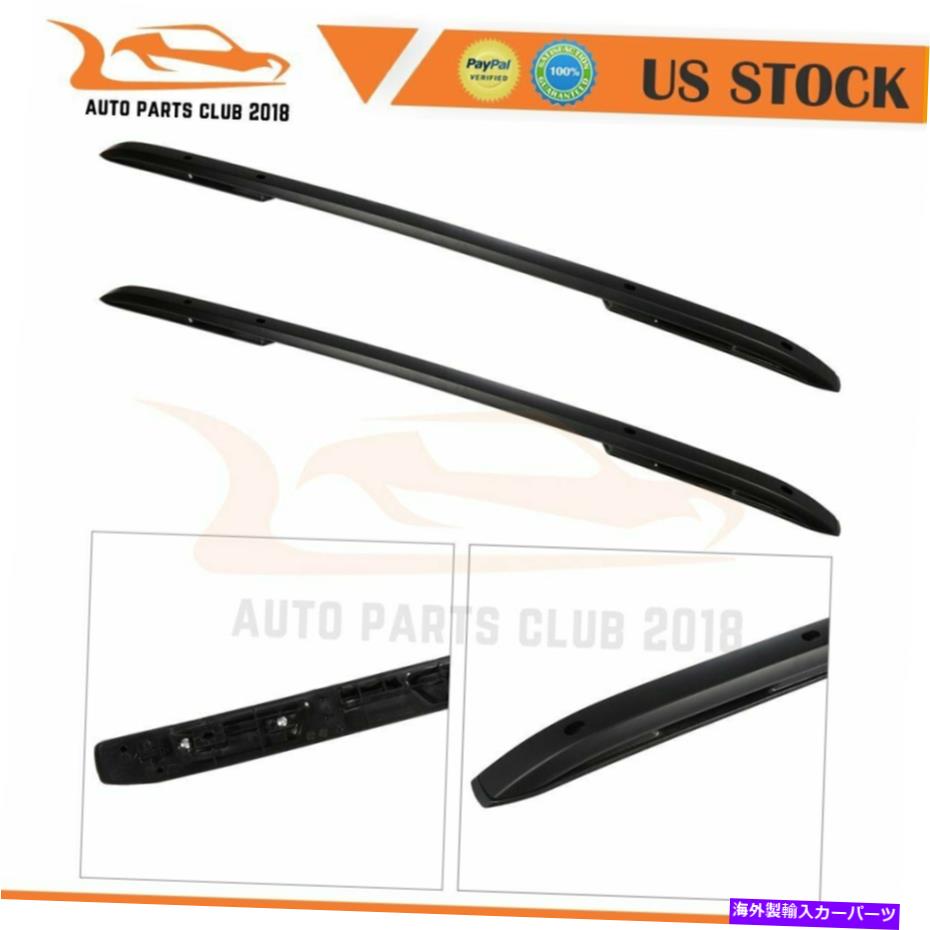 ルーフキャリア Jeep Renegade 2015-2018の高品質のブラックアルミニウムクロスバーラックフィット High Quality Black Aluminum Cross Bars Rack Fits For JEEP Renegade 2015-2018