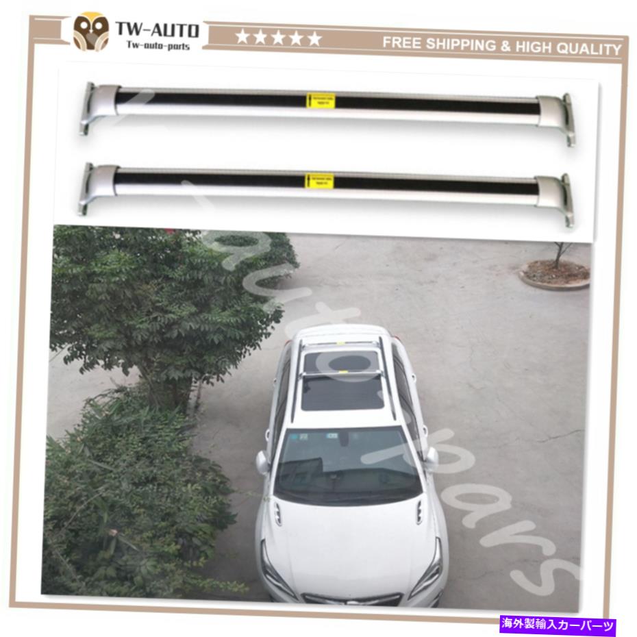ルーフキャリア ビュイック想像のルーフラッククロスバー2014-2020スムーズアルミニウム Roof Rack Cross Bar for Buick Envision 2014-2020 Smooth Aluminum